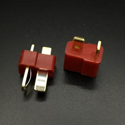 China Other Red T Plug Male Female t Plug Deans T Plug For Toy Twist Car for sale