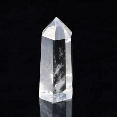 China China Large Crystal Point Clear Crystal Wand Points Rock White Clear Quartz Crystal Wand Points For Sale for sale