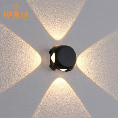 China Modern Through The Wall Lamp 2w 4w Waterproof Outdoor Garden Porch Sconce Lighting Be In Great Demand Hot Sale No Battery Wall Mounted for sale