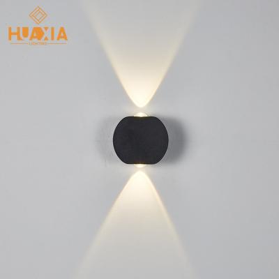 China Free Sample Modern European Style Black IP65 LED Indoor Decorative Waterproof Outdoor Wall Light for sale