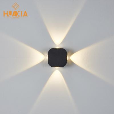 China Best Selling Modern 2w 4w IP65 LED Modern Nordic Decorative Outdoor Waterproof Indoor Wall Light Fixtures for sale