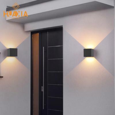 China Modern Simple Style Square 6w Hotel Corridor IP65 Indoor Garden LED Outdoor Waterproof Wall Light for sale