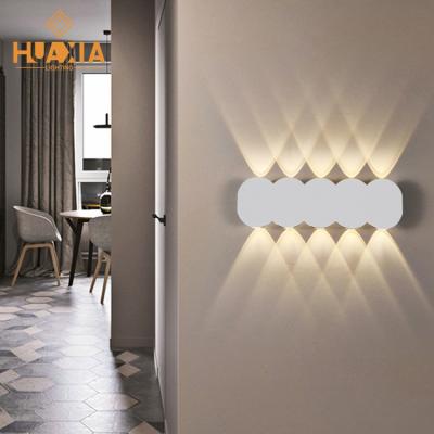 China Modern Design 2w 4w 6w 8w 10w 12w Modern European Design Living Room Bedroom LED Wall Lamp Indoor Outdoor Light for sale