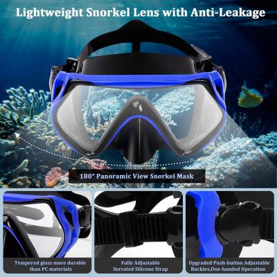 China Factory Sale Anti Water Mist Fog Hot Film Snorkeling Swimming Diving Clear Eyes For Kids Diving Mask Kids Swim Goggles for sale