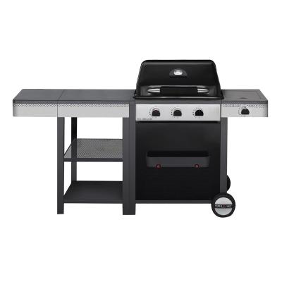 China Easily Assembled Outdoor Garden 3 Burner Gas Kitchen BBQ for sale