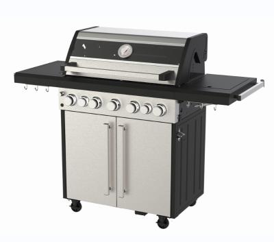 China OEM Gas BBQ Supplier Stainless Steel Buffet Gas BBQ Outdoor Easily Assembled Grill for sale