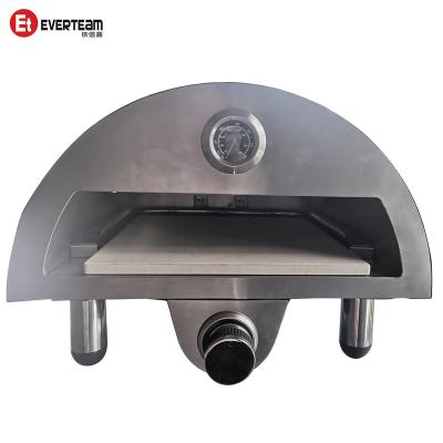 China Indoor Outdoor Use Easily Assembled Professional Portable Stainless Steel Gas Burner Pizza Oven for sale