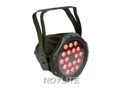 China 60HZ 18 x 9w RGB Led Par Can Lights Water Resistant For Show Lighting for sale