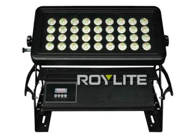 China IP65 water resistant LED Wall Washer Lights With 36 x 10w RGBW LEDs , Beam angle 35° for sale