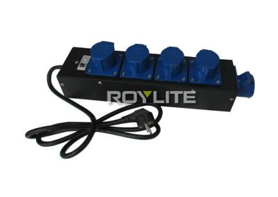 China Safty controlled Portable stage Power Distribution Box CEE Power Splitter for sale