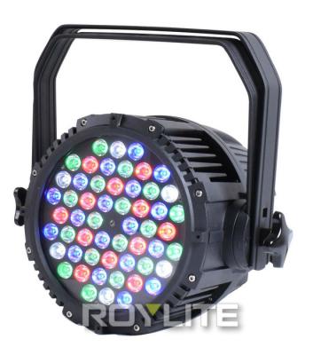 China IP65 Waterproof Outdoor LED Par Cans RGBW 3w Show Lighting Fixtures 25° Angle for sale