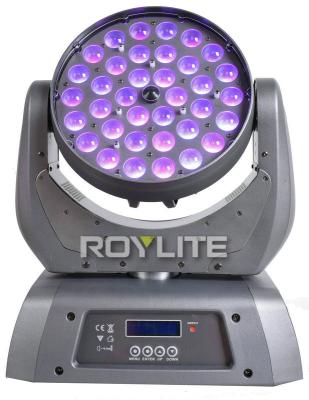 China 10°- 60° Zoom LED Wash Moving Head 36 Units 10w RGBW Quad High Power for sale