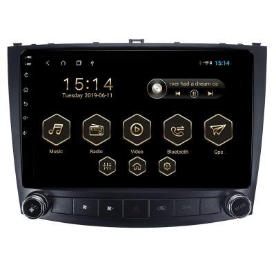 China Automotive Android 10.0 Inch Car Radio GPS Multimedia Player For LEXUS IS250 2006-2010 for sale