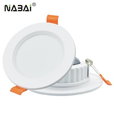 China Modern White Color AC220V IP44 Recessed 3Inch 5W 9W 12W 18W LED Ceiling Downlight for sale