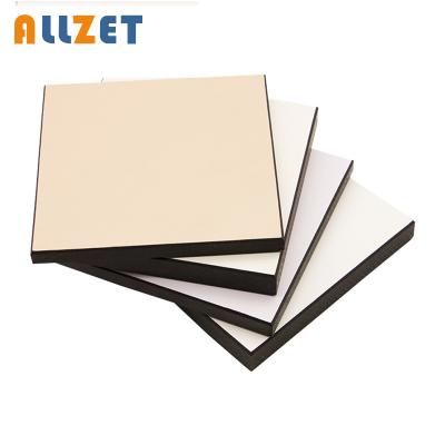 China Modern waterproof Allzet color hpl compact high pressure hpl panel phenolic laminate panel price for sale