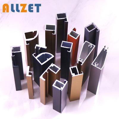 China Decorations Customize China Aluminum Profile Extrusion With Colored Anodizing Sideboard Handle for sale