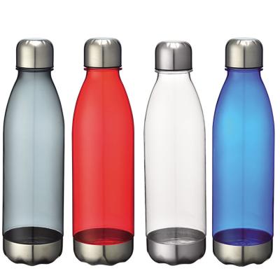 China Viable Drinkware Custom Wholesale Color Sports Easy Plastic Water Bottle for sale