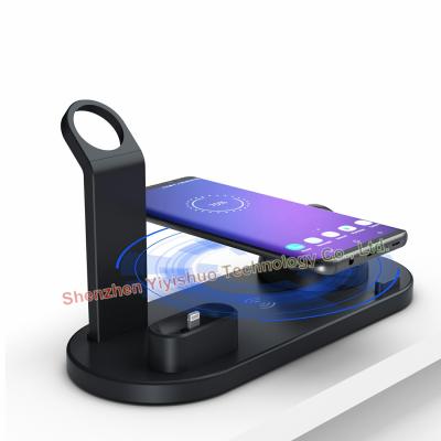 China Universal Desktop Stand Charging Radio Factory Price Qi Wireless Charger For iPhone Samsung for sale