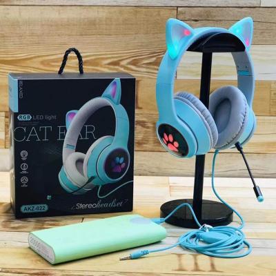 China Headband Earphone & Wired Gaming Earphone EJ025 Channel RGB Version Custom E-sports Internet Bar Gaming Headset for sale