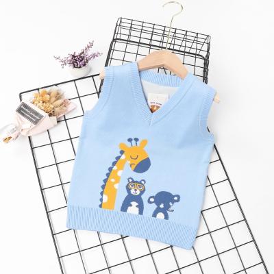 China new Korean version of the Anti-wrinkle 20201 spring and autumn children's clothing vest baby clothing deer cartoon for sale