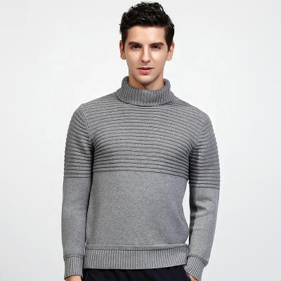 China 2020 QUICK DRY Turtleneck Sweatshirt Turtleneck T-shirt Turtle Neck Tops Men's Long Sleeve Sweatshirt Knit Pullover for sale