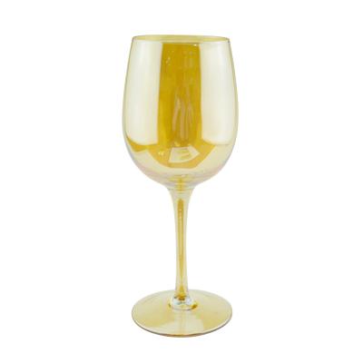 China Gold Plated Wine Glasses Various Design For Option Logo Accepted Lead Free Custom To Plated Gold Wine Glasses for sale