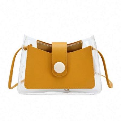 China New Trendy Square Bag Fashion Women Shoulder Bag Summer Transparent Crossbody Bag - Body Bag For Women for sale