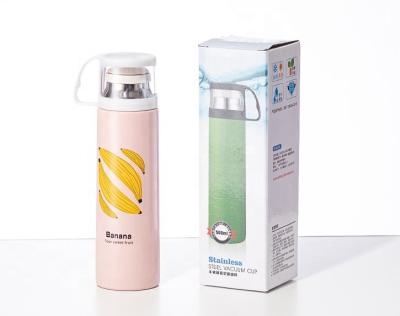 China Customized PORTABLE Stainless Steel Vacuum Flask Water Bottle Insulated Tea Filter Bottle Insulated Stainless Steel Water Bottle for sale