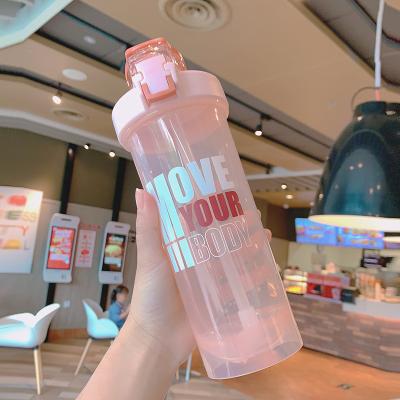 China Wholesale Cheap Viable Hot Selling Water Bottle Protein Shaker Plastic Bottle For Drinks Sport Plastic Water Bottle for sale