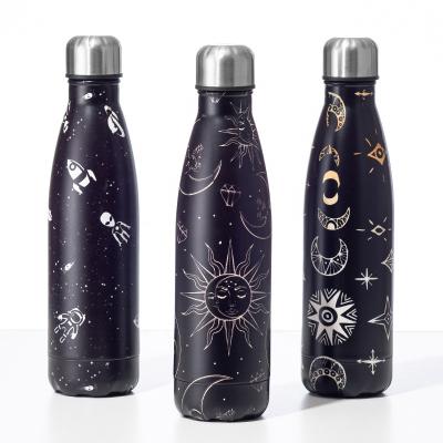 China Sustainable BPA Free Sports Water Bottle Double Wall Stainless Steel 500ml/750ml Travel Water Bottle for sale