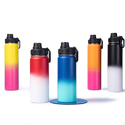 China Wholesale PORTABLE Custom Design Vacuum Metal Water Bottle Thermos Flask High Quality Stainless Steel Thermos for sale