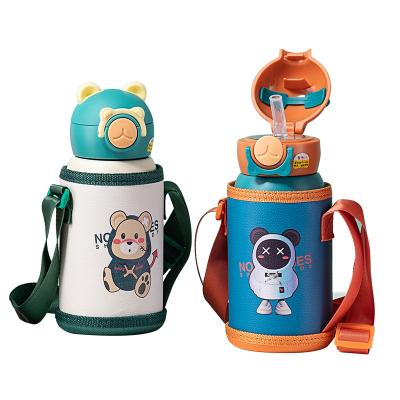 China Cartoon Kids Stainless Steel PORTABLE Water Bottle With Bpa Free For Kids Water Bottle for sale