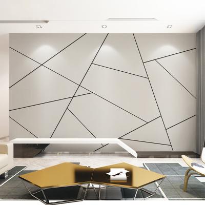 China Modern Non Woven Glue Powder Self Self Wall Sticker Center Wholesale Supplier Quickly Install Wall Coverings PVC for sale