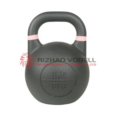 China Gym Use Hot Sale Powder Coated Cast Steel Competition Kettlebell For Fitness for sale