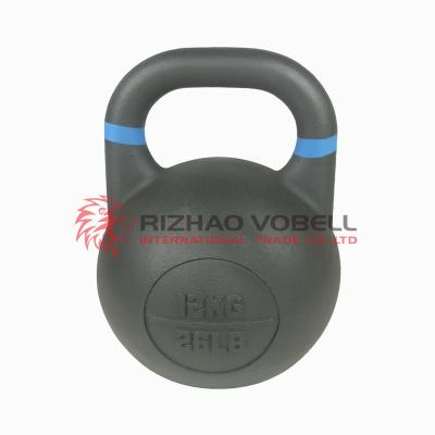 China Universal Pro Grade Powder Coated Competition Steel Kettlebell For Exercise for sale