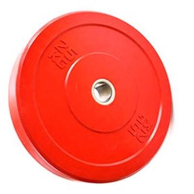 China Low Price Universal Weight Fitness 100% Solid Rubber Bumper Plates for sale