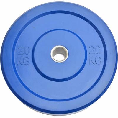 China 5-25kg weight universal bumper plates for sale