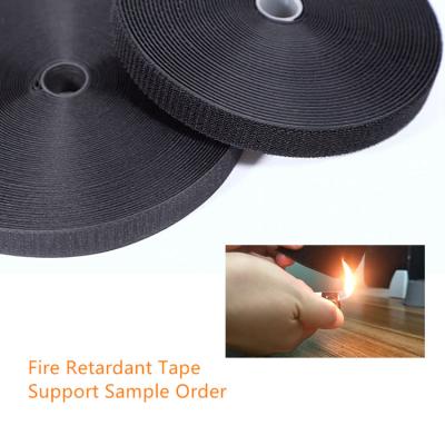 China Sustainable Self Extinguishing Flame Retardant Fire Proof Hook And Loop Fastener For Professional Fire Fighting Equipment for sale