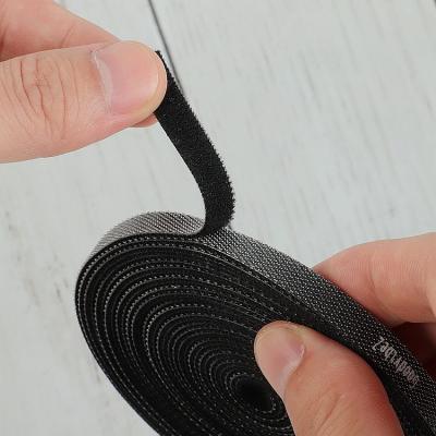 China Sustainable factory back to back loop soft and side hook and injection plastic hook loop to double for sale