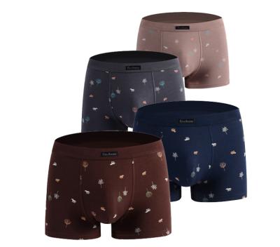 China New Fashion Sex Underwear Panties Men's Antibacterial Bamboo Cotton Custom Men's Boxer Briefs Boxers Shorts for sale