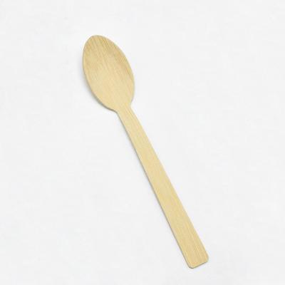 China Factory Price Eco Friendly Wholesale Disposable Bamboo Spoon Fork Knife for sale