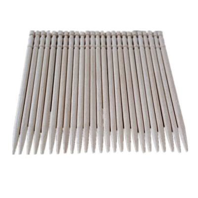 China 2.2 x 65mm Bulk Disposable Wooden Toothpicks 10,000pcs Disposable Single-Double-Sharp Wooden Toothpicks for sale