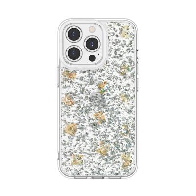 China Glitter Powder Dried Flower Crystal Series For Drop Shockproof Shining Shockproof iPhone 12 Pro Phone Case Cover 13 14 for sale