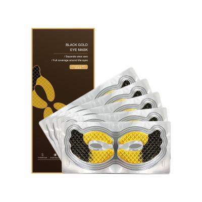 China Hot Selling Hot Selling Eye Mask Women Gold Eye Mask Anti Wrinkle Skin Pearl Egg Black Gold Eye Mask Tight for sale