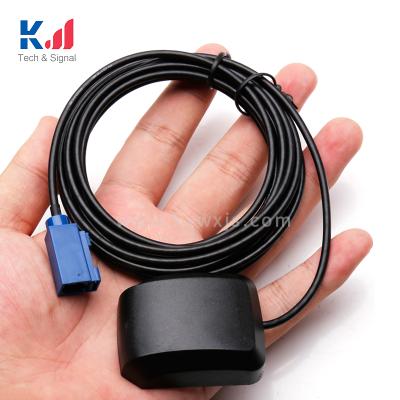 China Original car mini gps antenna beidou navigation device 28dbi vehicle BD antena fakra connector 15mm gps antennas for sale