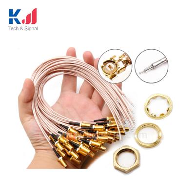 China wifi antenna jumper wire ufl to line RG178 sma pigtail pigtails RG178 line for sale