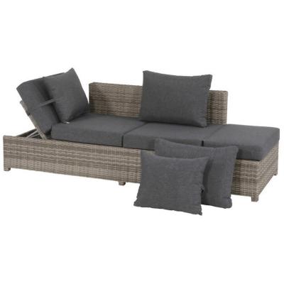 China Modern Inexpensive Outdoor Rattan Sofas Sofa Set Furniture Waterproof Frame Patio Garden Wicker Character Style Living Room for sale