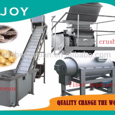 China SUS304 Small Scale Cassava Starch Production Line for sale