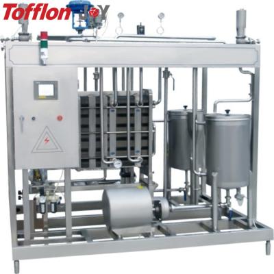 China Different Dairy Products Plate Type Milk Batch Pasteurizer for sale