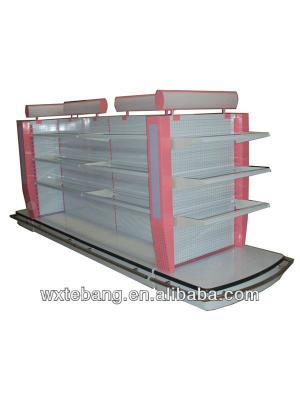 China Double Sided Priced Supermarket Shelving / Wholesale Shoe Stores / Modern Beverage Shelves / Display for sale